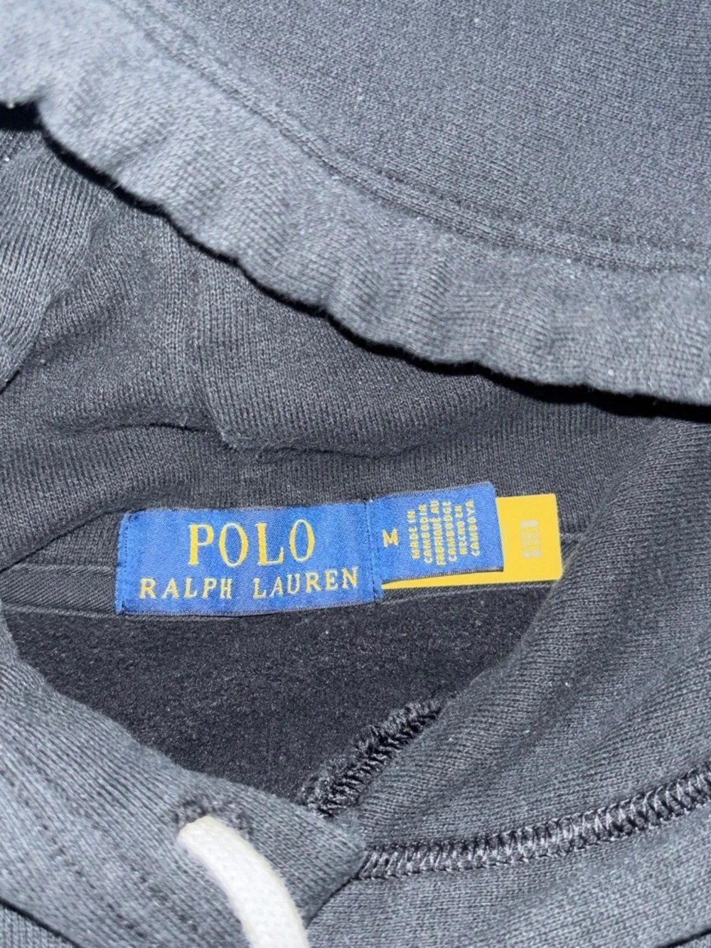 The RL Fleece Hoodie Polo Ralph Lauren Authentic